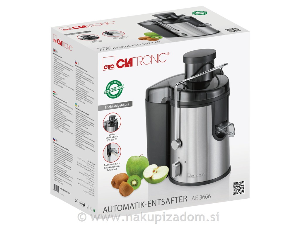 Sokovnik Clatronic AE3666, 400 W