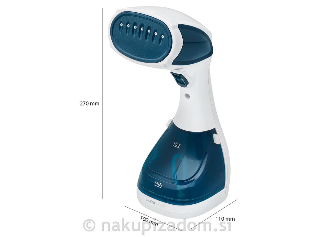 Ročni osvežilec tkanin 2v1 CLATRONIC DB3717, 1.100 W