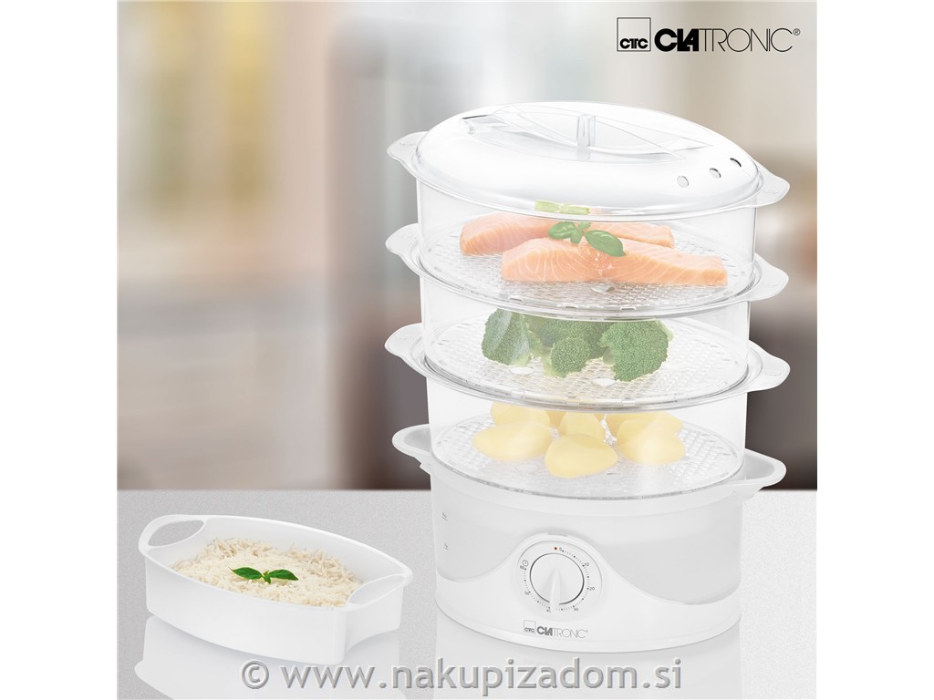 Parni kuhalnik CLATRONIC DG3665, 800W