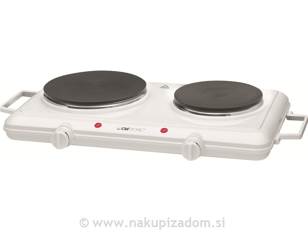 Dvojni električni kuhalnik CLATRONIC DKP3583, 2500 W