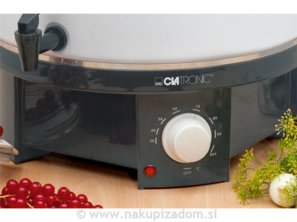 Aparat za vkuhavanje s pipico CLATRONIC EKA3338, 25 L