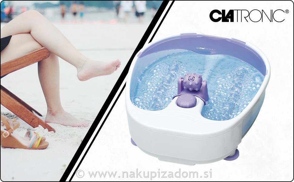 Masažna kad za noge CLATRONIC FM3389, 90 W