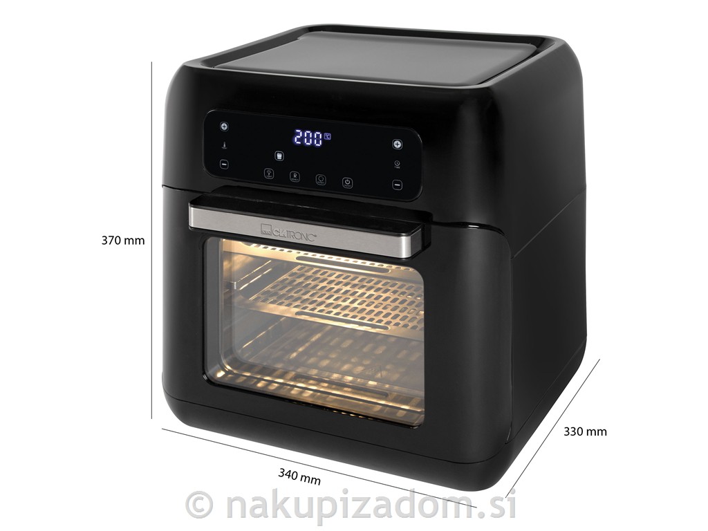 Cvrtnik na vroči zrak CLATRONIC FR3747H, 11 L, 1500W
