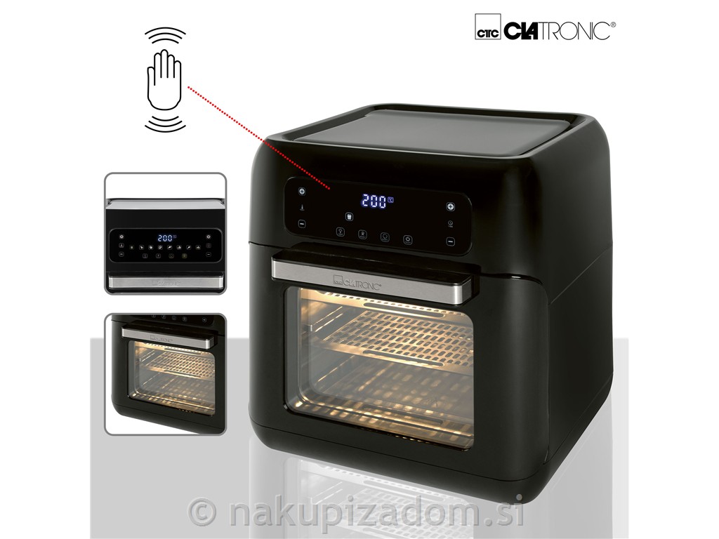 Cvrtnik na vroči zrak CLATRONIC FR3747H, 11 L, 1500W