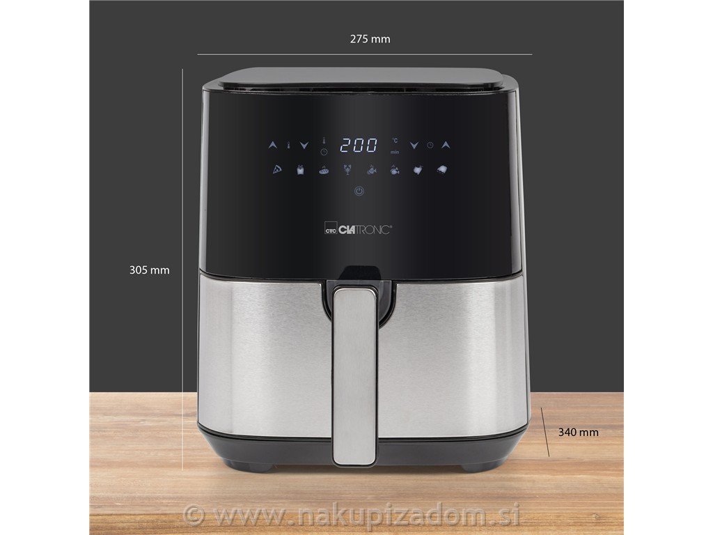 Cvrtnik na vroči zrak CLATRONIC FR3782H, 1.450 W