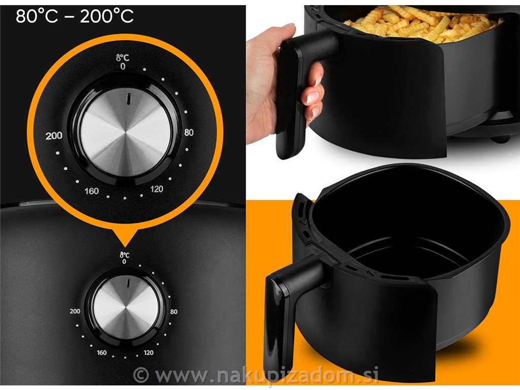Cvrtnik na vroči zrak CLATRONIC FR3816H, 2,5 l