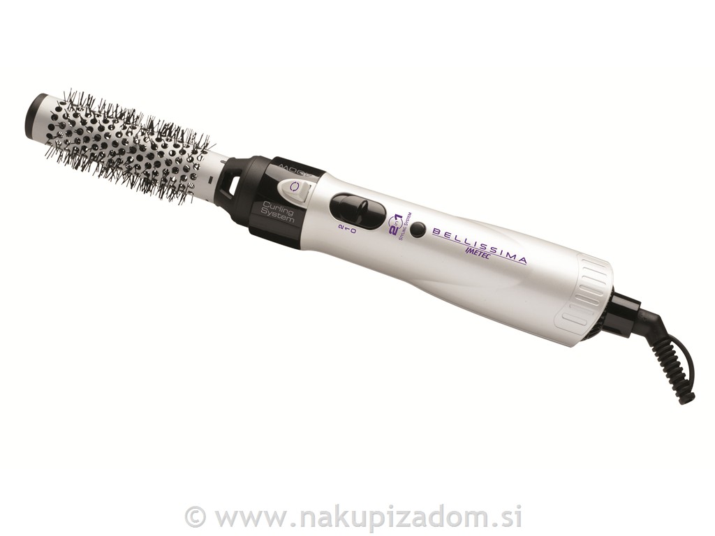 Krtača na vroči zrak BELLISSIMA 11234G, 2 v 1, 400 W