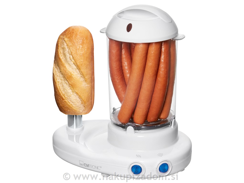 Aparat za pripravo hrenovk, hot dog CLATRONIC HDM3420EK