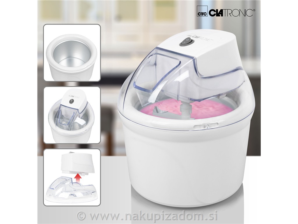 Aparat za pripravo sladoleda Clatronic ICM3764, 1,5 l