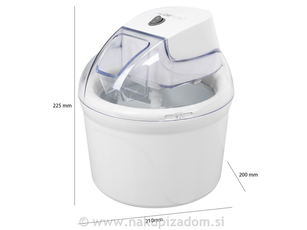Aparat za pripravo sladoleda Clatronic ICM3764, 1,5 l