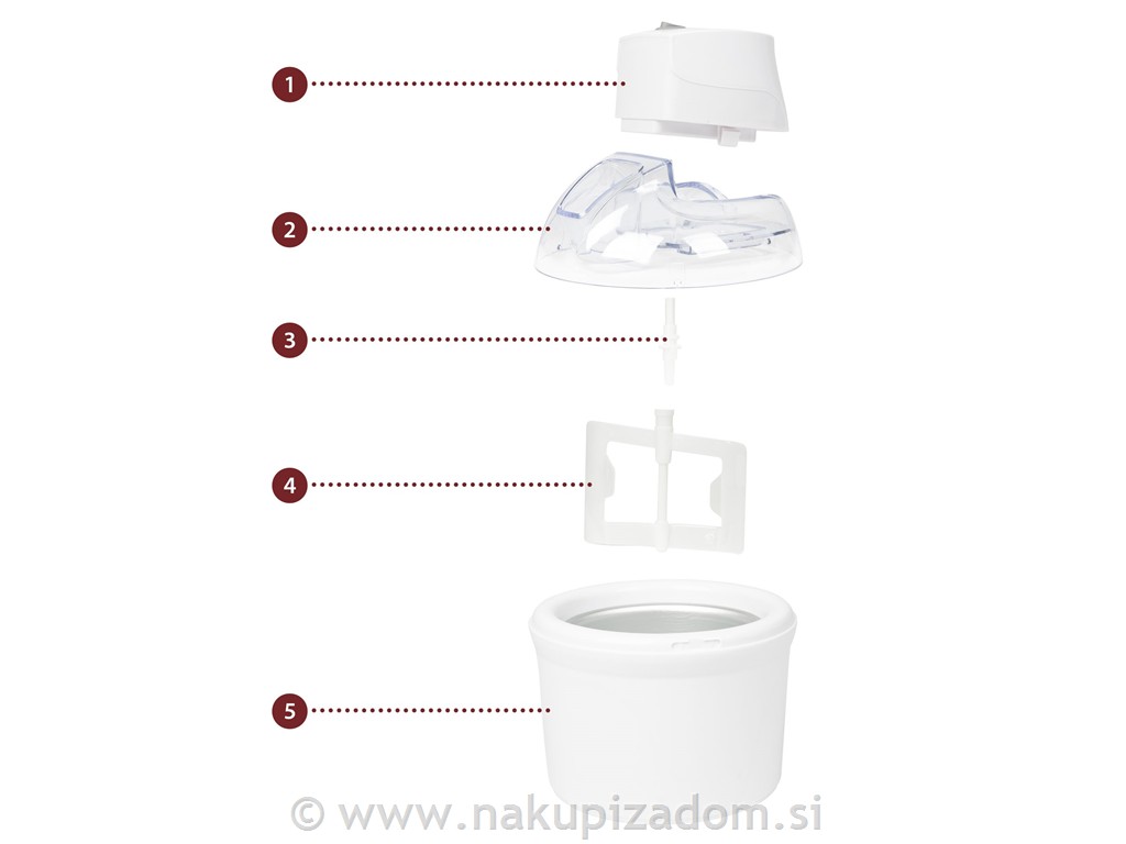 Aparat za pripravo sladoleda Clatronic ICM3764, 1,5 l
