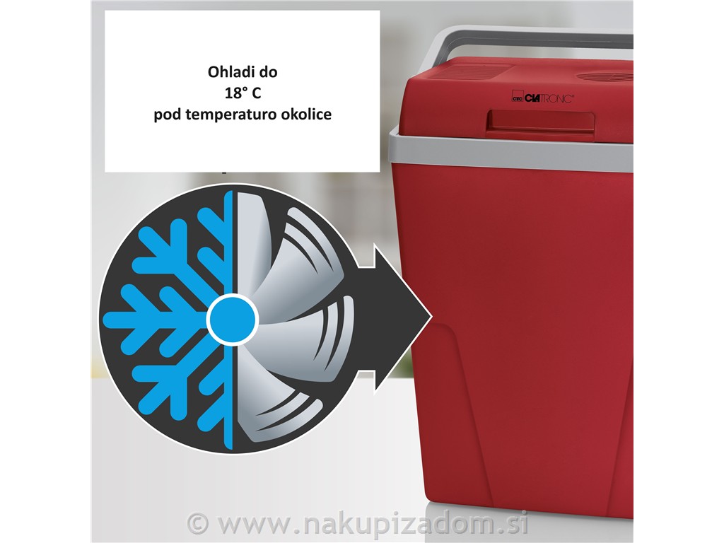 Električna hladilna torba AC/DC CLATRONIC KB3713, 22 l
