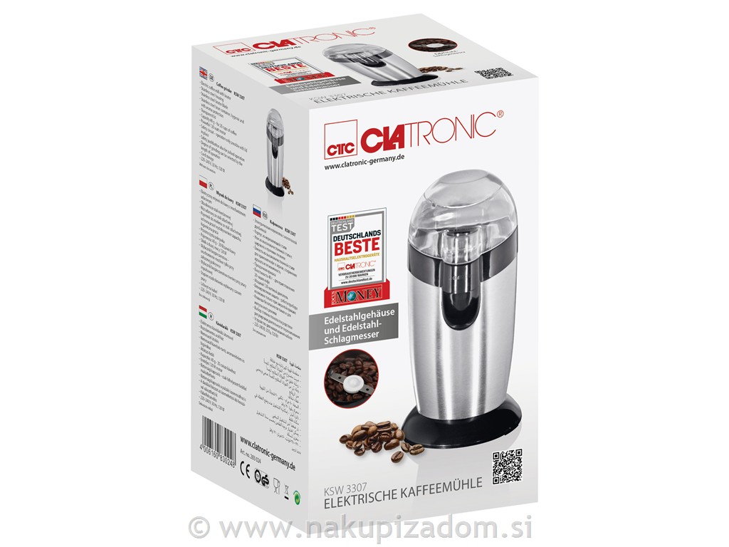 Električni mlinček za kavo CLATRONIC KSW3307, 120 W