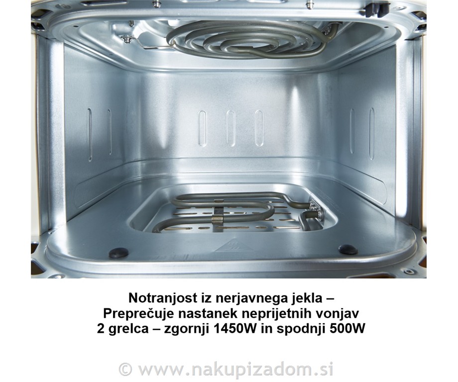 Cvrtnik na vroči zrak LINEA LAFDH-0662, dvojni grelec, 1950W