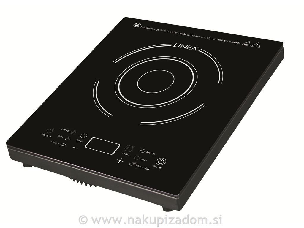 Enojni indukcijski kuhalnik LINEA LIP-0303, 2000 W