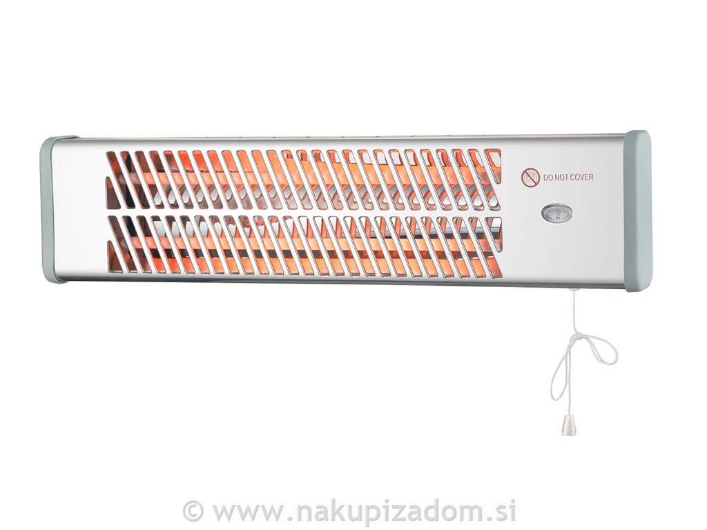 Kvarčni grelec za kopalnico LINEA LQBH-0586, 1200 W