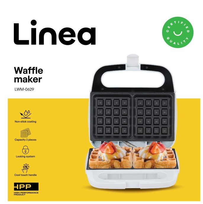 Aparat za vaflje LINEA LWM-0629-P, 800W