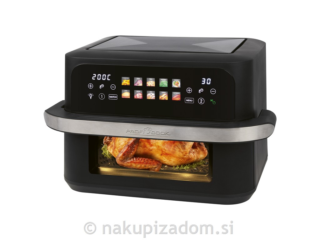 Cvrtnik na vroči zrak PC-FR1313H,10L, 2400W