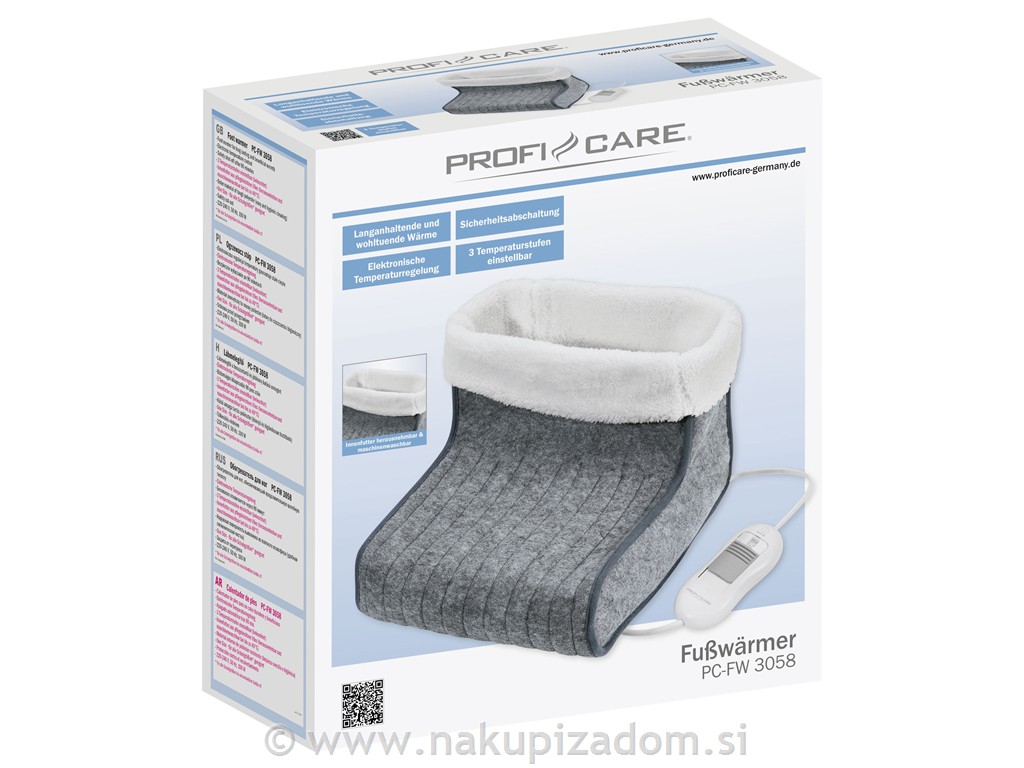 Grelnik za noge PROFI CARE PC-FW3058, 100 W