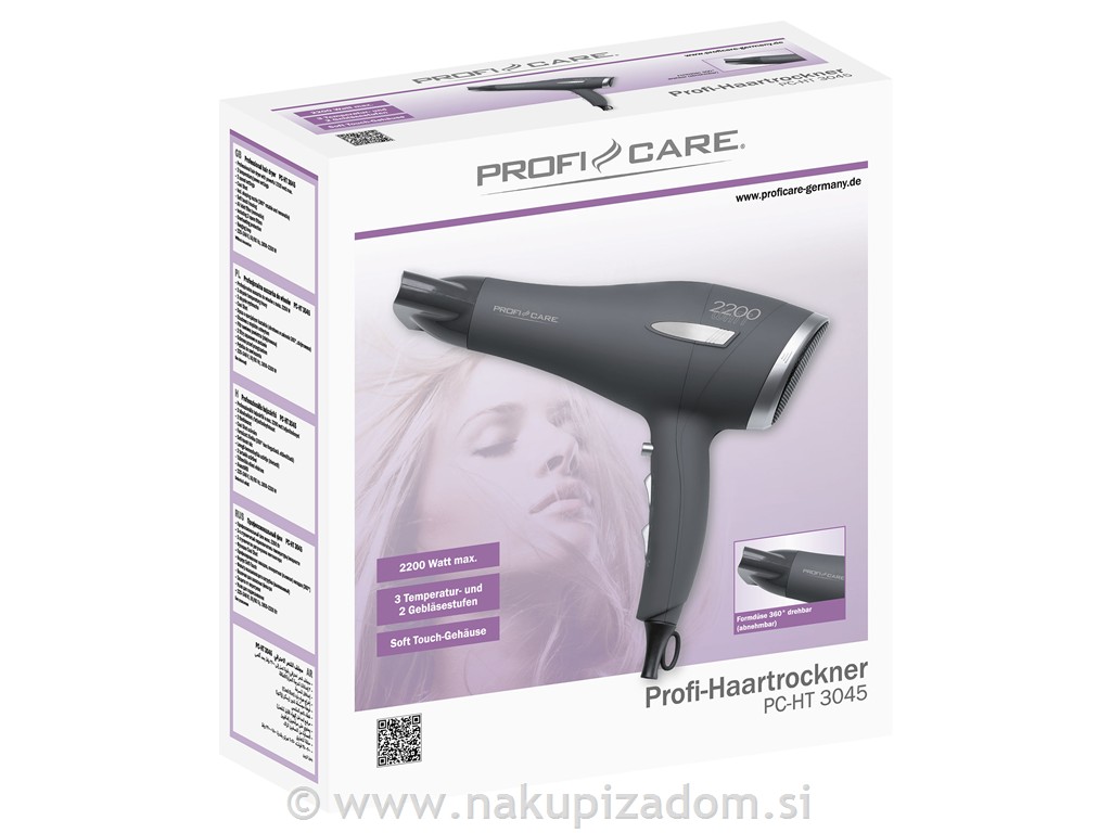 Sušilnik las PROFI CARE PC-HT3045, 2200W