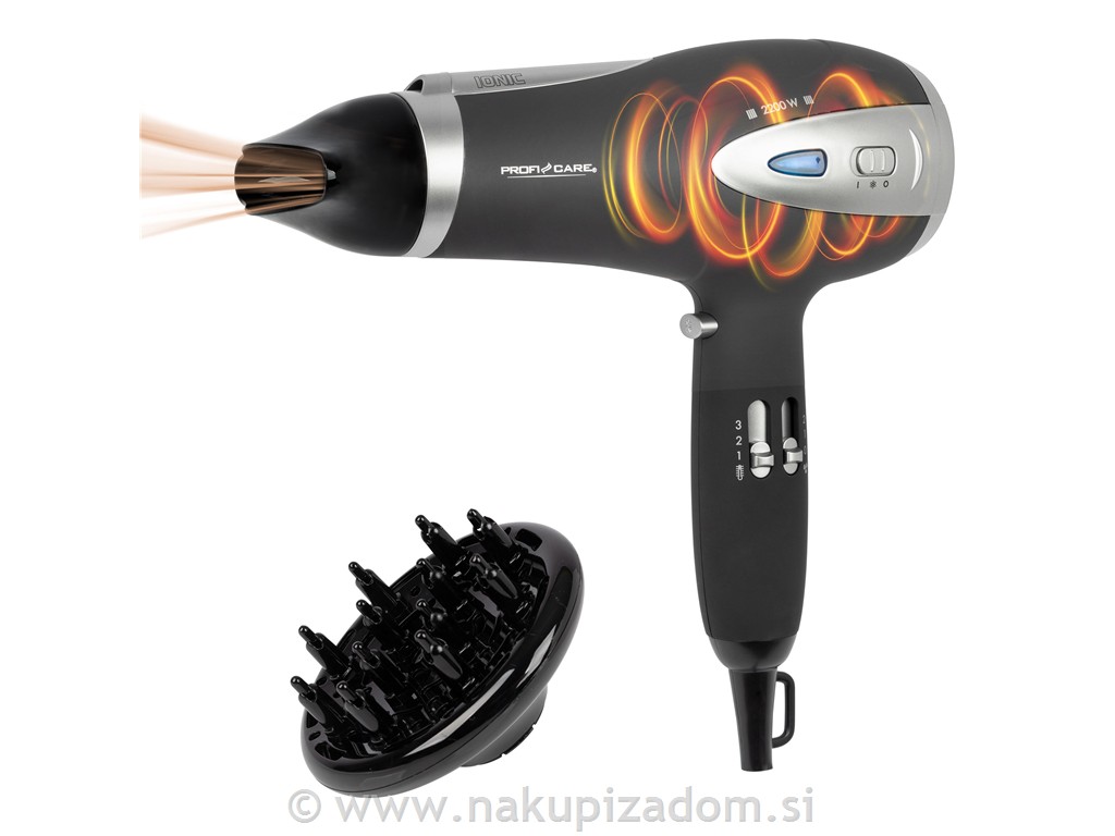Sušilnik las ionski PROFI CARE PC-HTD3113, 2.200 W
