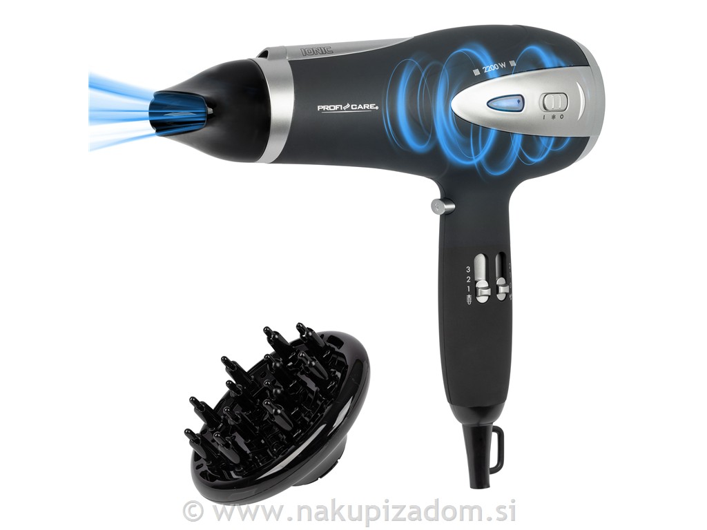 Sušilnik las ionski PROFI CARE PC-HTD3113, 2.200 W