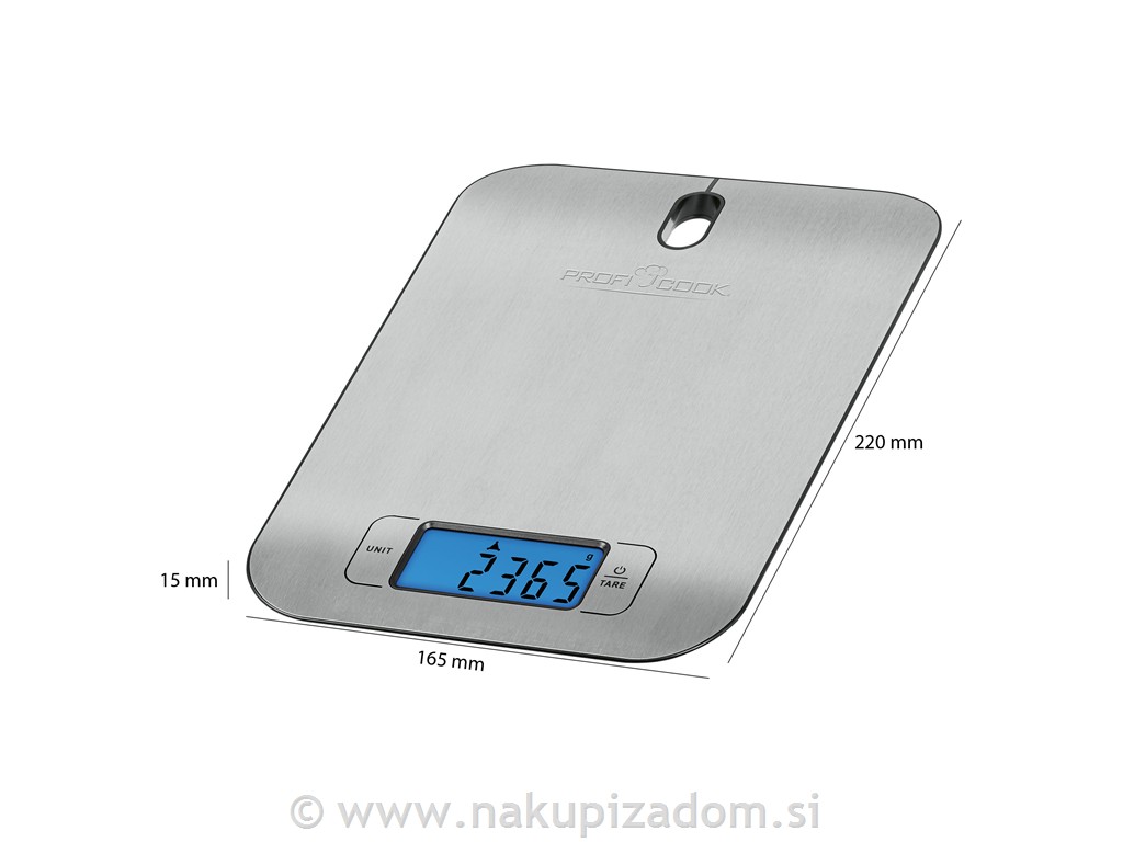 Kuhinjski robot PROFI COOK PC-KM1222W in kuhinjska tehtnica