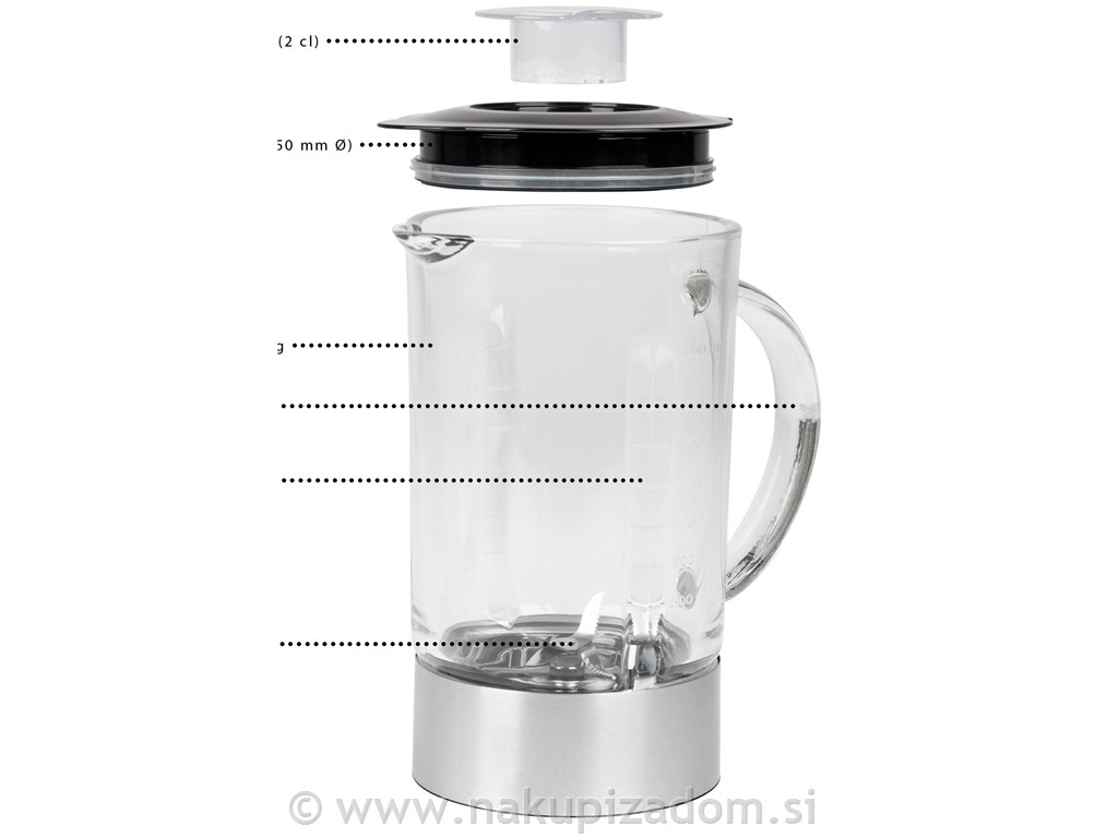 Namizni mešalnik blender PROFI COOK PC-UM1006, 1200 W