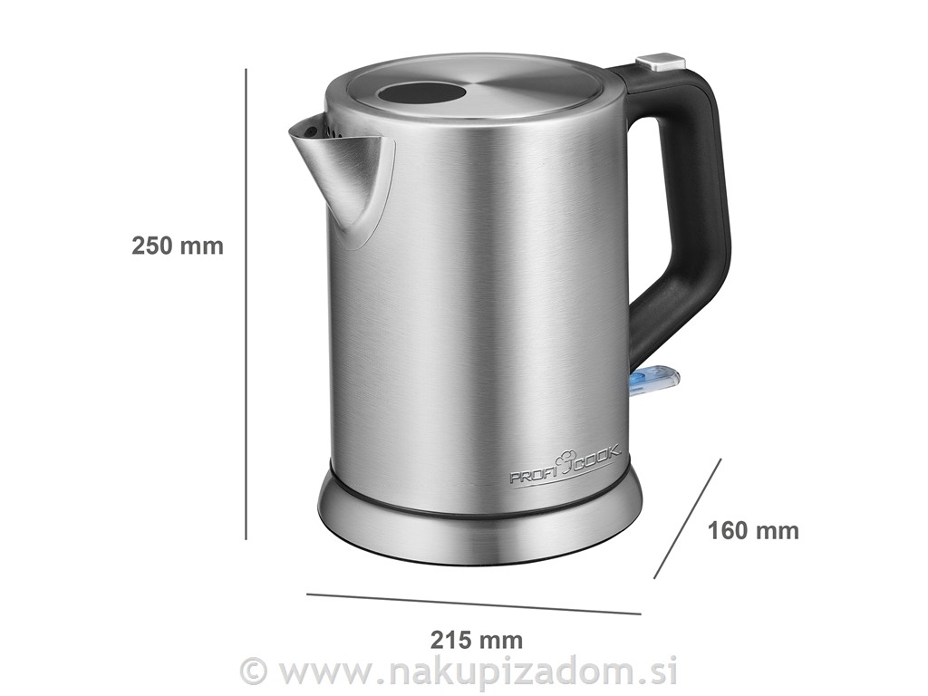 Grelnik vode PROFI COOK PC-WKS1106, 2200 W, 1,0 L