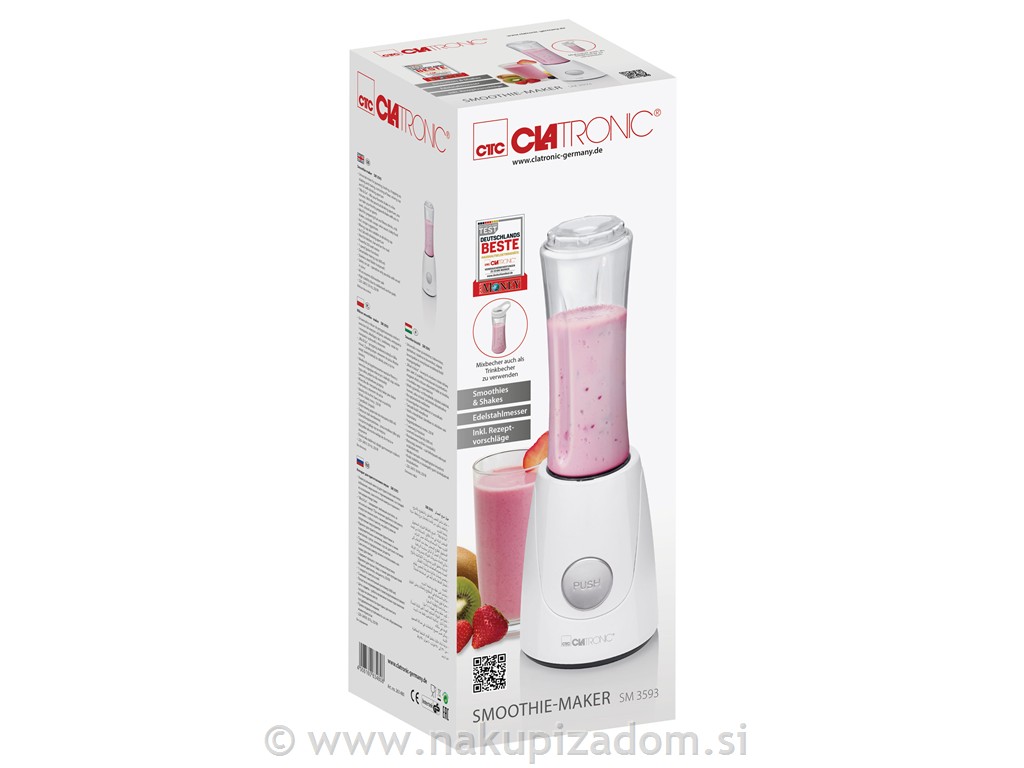 Mešalnik za smoothie CLATRONIC SM3593, 250 W