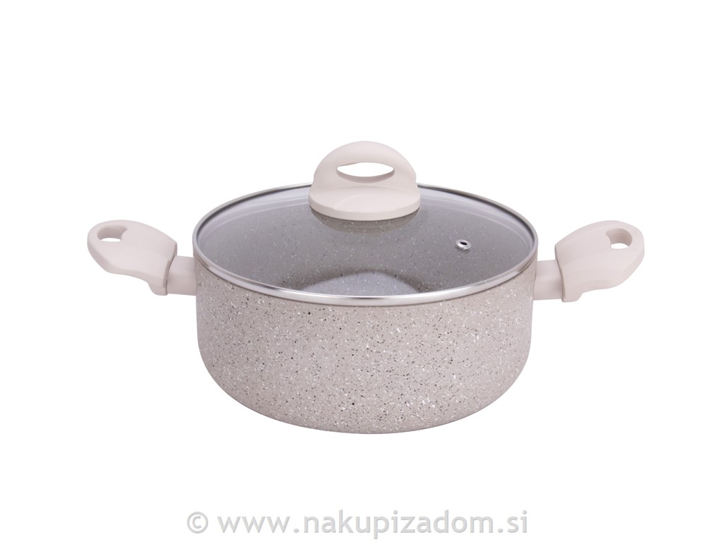 Posoda s pokrovko TEXELL TPSL-C254, 22 cm.