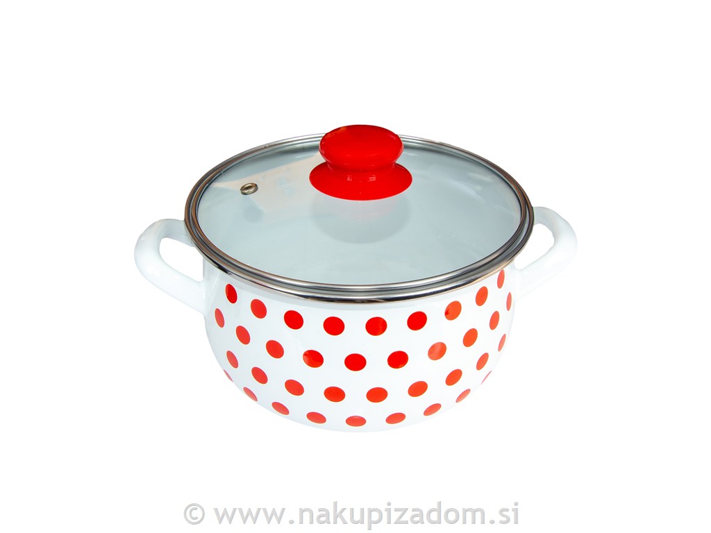 Posoda s stekleno pokrovko TEXELL TSE-261, 3 L