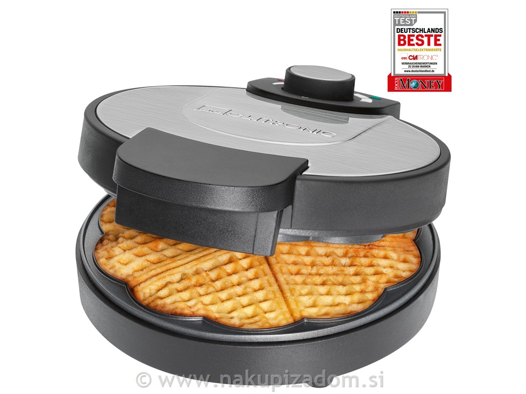 Aparat za peko vafljev CLATRONIC WA3492, 1000 W