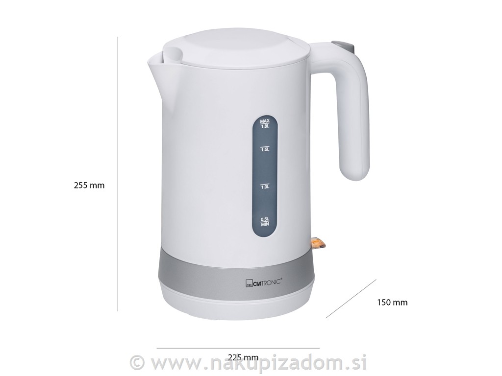 Grelnik vode CLATRONIC WK 3452, 1,8 l, 2200 W