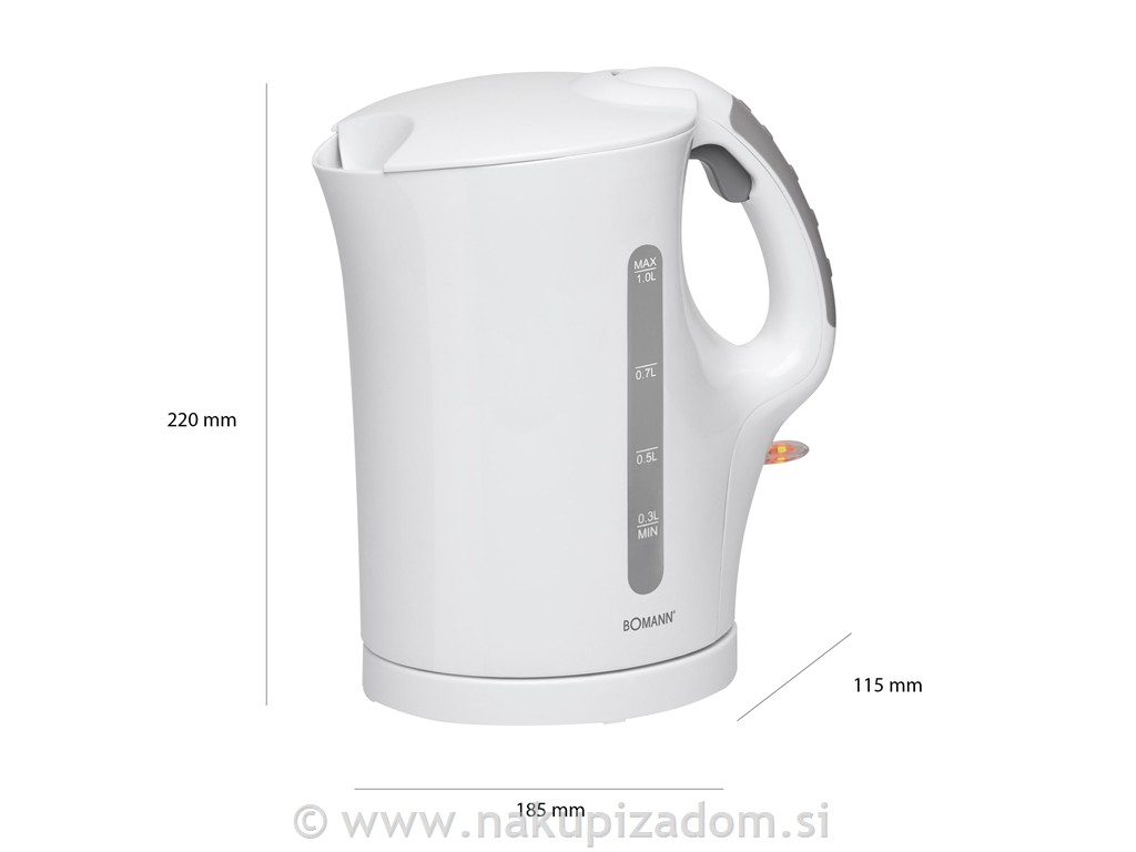 Grelnik vode BOMANN WK5024CB, 900 W